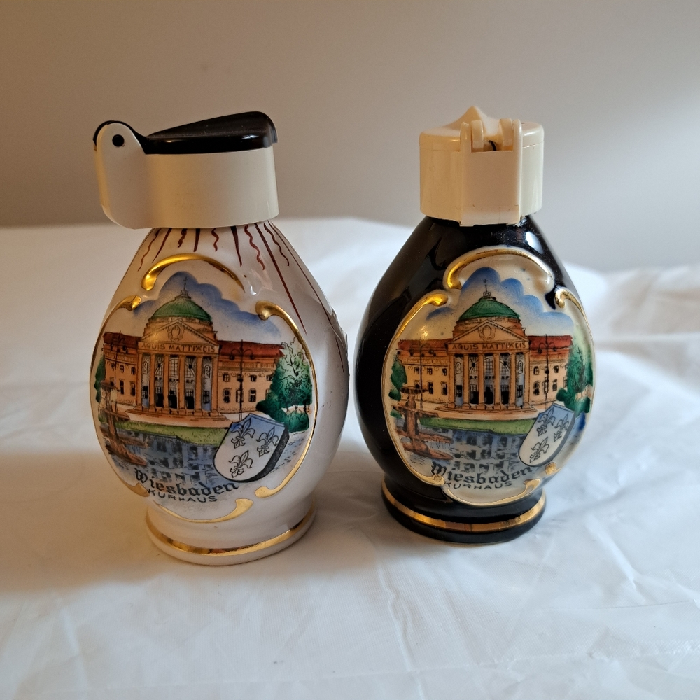 Vintage Wiesbaden Salt and Pepper shakers
